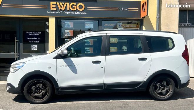 Dacia Lodgy STEPWAY 1.3 TCE 130 7 PLACES ENTRETIEN C Blanc de 2019