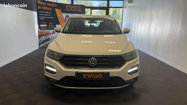 Volkswagen T Roc 1.6 TDI 115 LOUNGE START-STOP   CARPLAY- Blanc de 2019