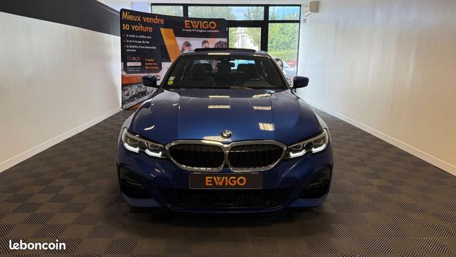 BMW Serie 3 320D XDRIVE M SPORT BVA8   TOIT PANO OUV Bleu de 2020