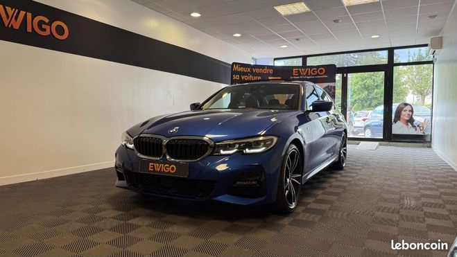 BMW Serie 3 320D XDRIVE M SPORT BVA8   TOIT PANO OUV Bleu de 2020