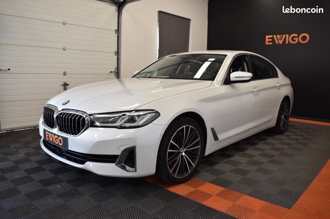 BMW Serie 5 3.0 530 D 285 HYBRID 48VOLT MHEV LUXURY  Blanc de 2021