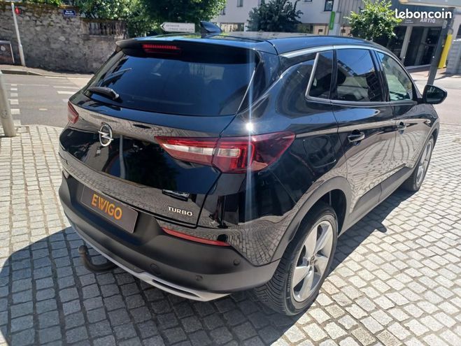 Opel Grandland X 1.2 T 130 ELITE BVA attelage-distri ok Noir de 2018