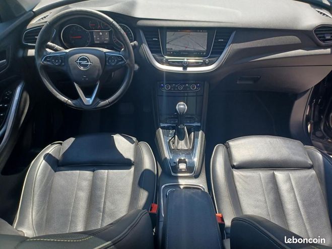 Opel Grandland X 1.2 T 130 ELITE BVA attelage-distri ok Noir de 2018
