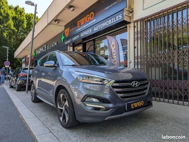 Hyundai Tucson III 1.7 CRDI 141 ch EXECUTIVE 2WD TOIT O Gris de 2016