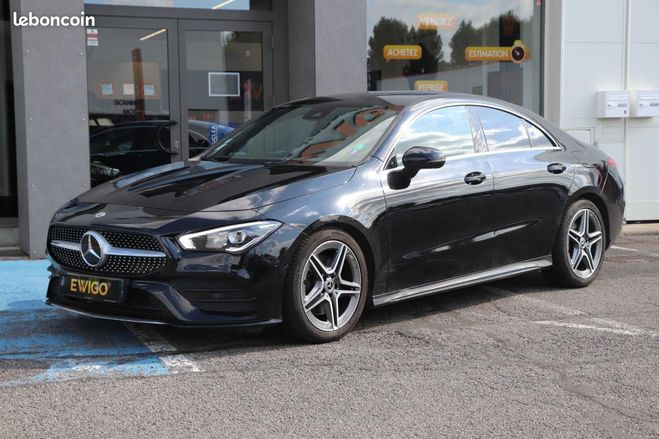 Mercedes Classe CLA Classe 1.3 200 163 AMG LINE 7G-DCT BVA Noir de 2020