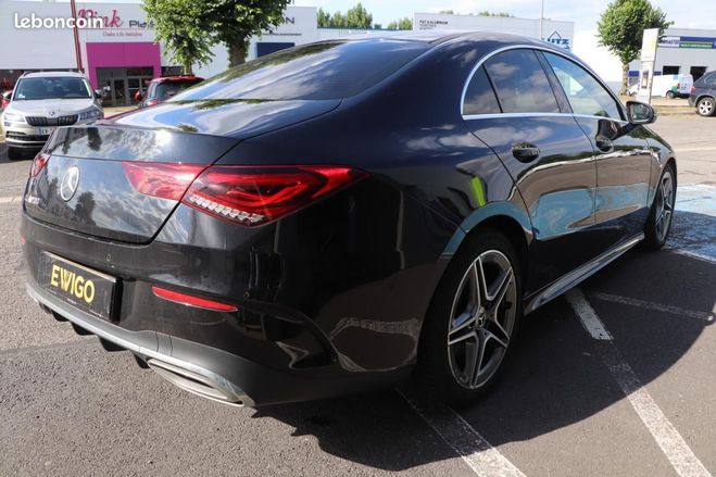 Mercedes Classe CLA Classe 1.3 200 163 AMG LINE 7G-DCT BVA Noir de 2020