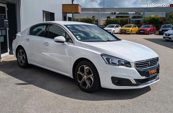 Peugeot 508 GENERATION-I 1.6 E-THP 165ch ALLURE BVA Blanc de 2017