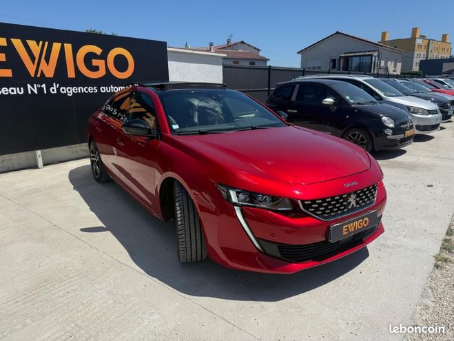 Peugeot 508 1.6 225 ch HYBRID RECH. GT PACK TOIT OUV Rouge de 2020