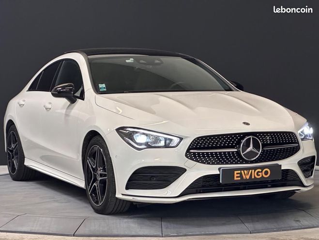 Mercedes Classe CLA Classe COUPE 220 D 190CH AMG LINE 8G-DCT Blanc de 2022