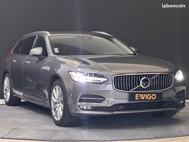 Volvo V90 D4 190CH INSCRIPTION GEARTRONIC BVA Gris de 2017