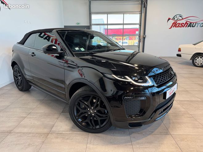 Land rover Range Rover Evoque CABRIOLET 2.0 TD4 4WD BVA9 180cv HSE DYN Noir de 2017