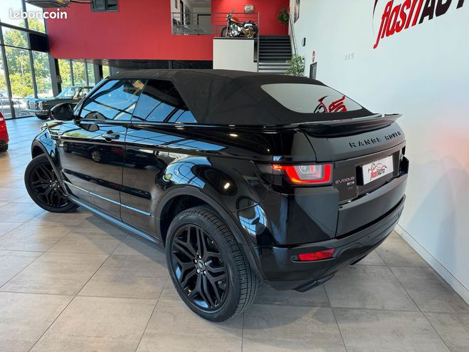 Land rover Range Rover Evoque CABRIOLET 2.0 TD4 4WD BVA9 180cv HSE DYN Noir de 2017