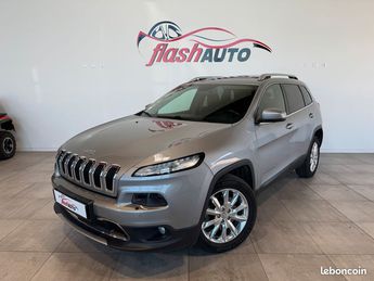  Voir détails -Jeep Cherokee IV 2.0 CRD 4WD 170cv LIMITED-BVA-2015 à Gerzat (63)