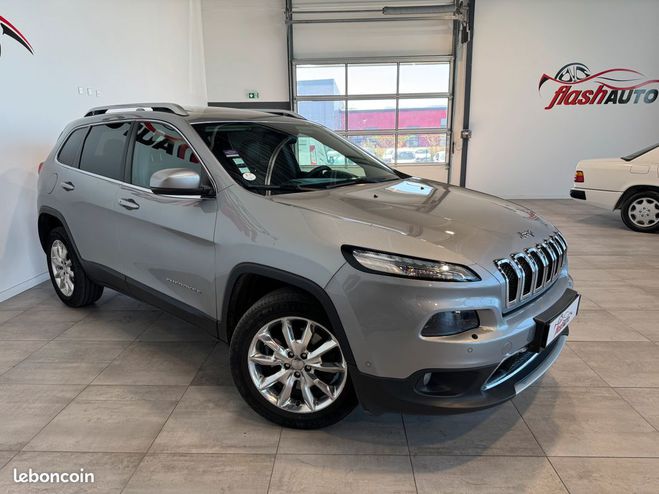 Jeep Cherokee IV 2.0 CRD 4WD 170cv LIMITED-BVA-2015 Gris de 2015