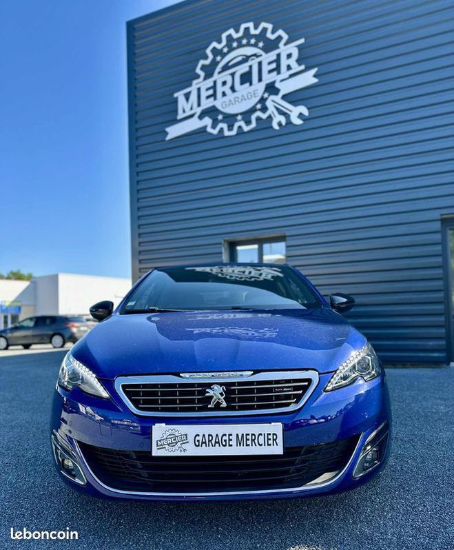 Peugeot 308 II 1.6 BlueHDI 150ch GT-LINE Bleu de 2016