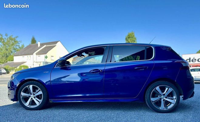 Peugeot 308 II 1.6 BlueHDI 150ch GT-LINE Bleu de 2016