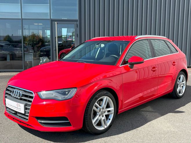 Audi A3 Sportback 2.0 TDI 184ch QUATTRO AMBITION Rouge de 2014