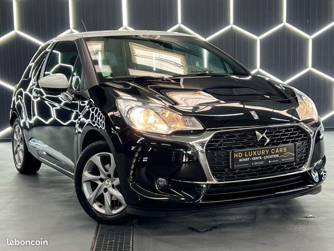 Citroen DS 3 Citron DS3 1.2 VTI 110ch bote automa Noir de 2017
