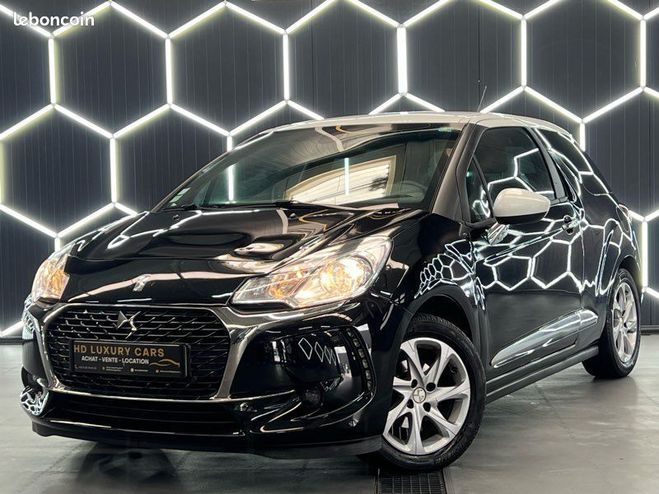 Citroen DS 3 Citron DS3 1.2 VTI 110ch bote automa Noir de 2017
