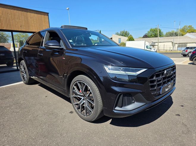 Audi Q8 50 TDI 286CH S-LINE QUATTRO TOIT OUVRANT Noir de 2019