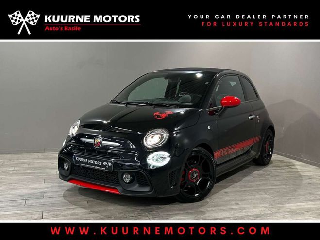 Abarth 595 Fiat 500C Pista Alu17-Led-Gps-Pdc-Airco Noir Mtallis de 