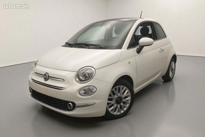 Fiat 500 1.2 8V 69CH LOUNGE Blanc de 2019