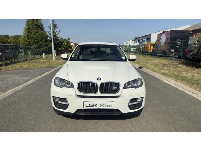 BMW X6 xDrive 30d - BVA E71 M Sport BLANC de 2012