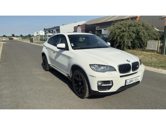 BMW X6 xDrive 30d - BVA E71 M Sport BLANC de 2012