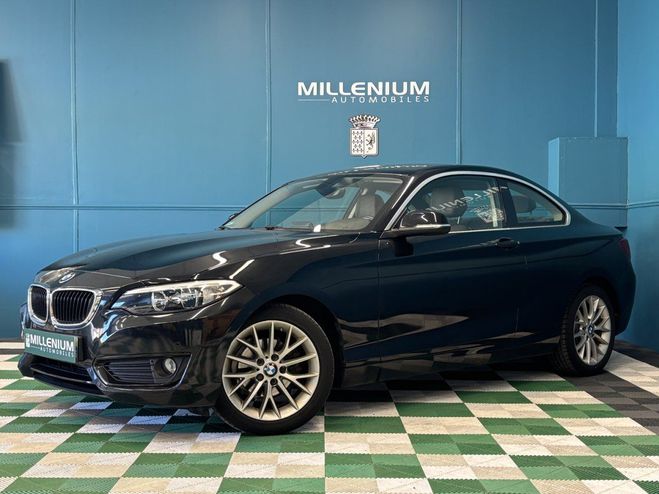 BMW Serie 2 COUPE (F22) 218D 143CH LOUNGE Noir de 2015