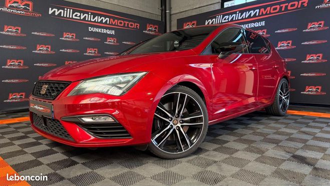 Seat Leon cupra 2.0 tsi 290 cv dsg 7 garantie 6 mo Rouge de 2019