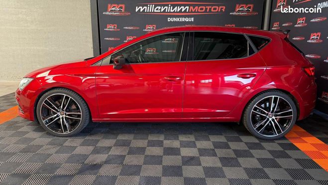 Seat Leon cupra 2.0 tsi 290 cv dsg 7 garantie 6 mo Rouge de 2019