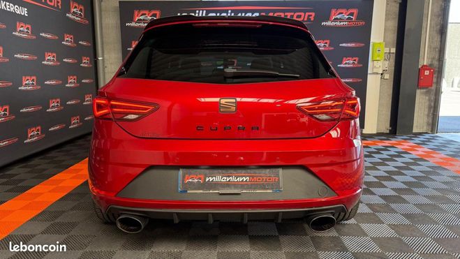 Seat Leon cupra 2.0 tsi 290 cv dsg 7 garantie 6 mo Rouge de 2019