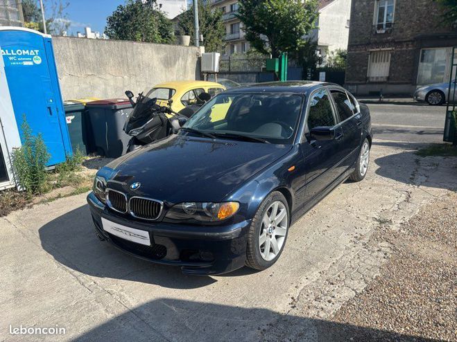 BMW Serie 3 e46 330 d pack 183 cv Bleu de 2002