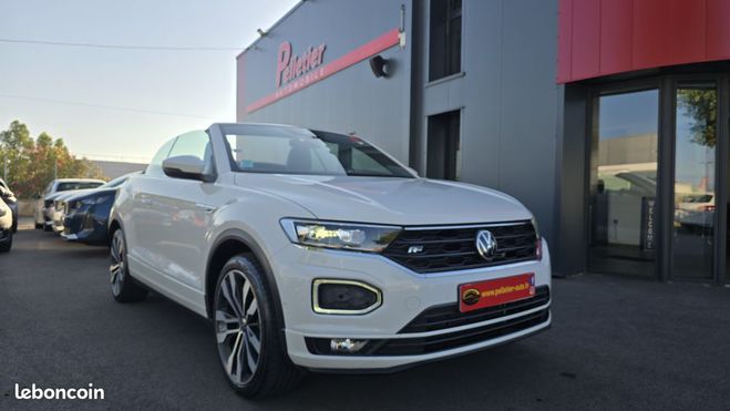 Volkswagen T Roc Cabriolet 1.5 TSI 150 DSG7 R-Line Blanc de 2021