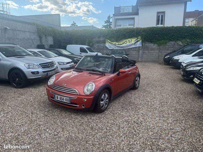 Mini One cabriolet essence Orange de 2006