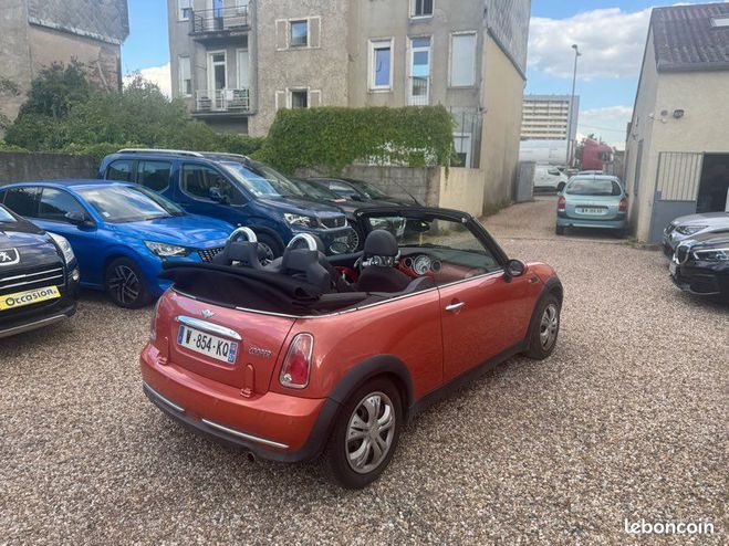 Mini One cabriolet essence Orange de 2006