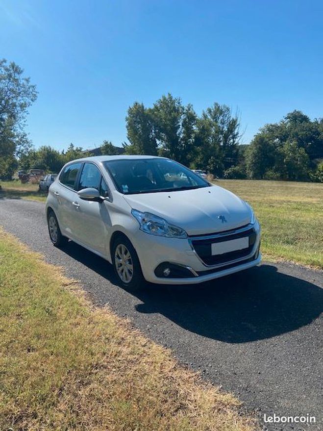 Peugeot 208 affaire premium bhdi100 Blanc de 2020