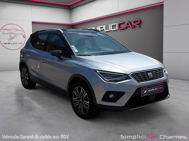 Seat Arona 1.0 EcoTSI 115 ch Start/Stop DSG7 Xcelle Gris Bi Ton Pavillon Noir de 2019