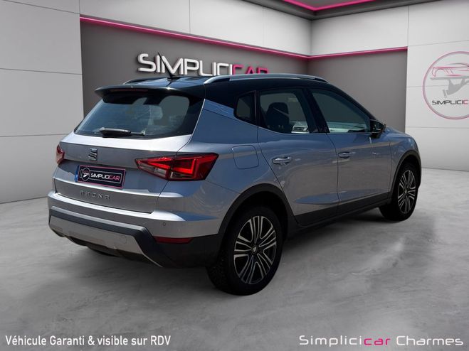Seat Arona 1.0 EcoTSI 115 ch Start/Stop DSG7 Xcelle Gris Bi Ton Pavillon Noir de 2019