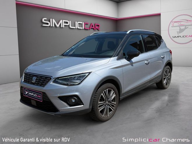 Seat Arona 1.0 EcoTSI 115 ch Start/Stop DSG7 Xcelle Gris Bi Ton Pavillon Noir de 2019