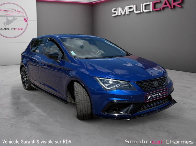 Seat Leon 2.0 TSI 290 DSG7 Cupra GARANTIE 12 mois  Bleu de 2019