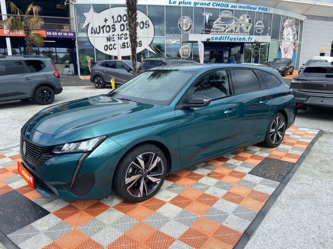 Peugeot 308 SW 1.5 BLUHDI 130 EAT8 ALLURE GPS CAMERA Bleu Fonc de 2022
