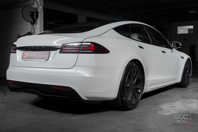 Tesla Model S 100 kWh Dual Motor Long Range FaceLift Blanc Mtallis de 