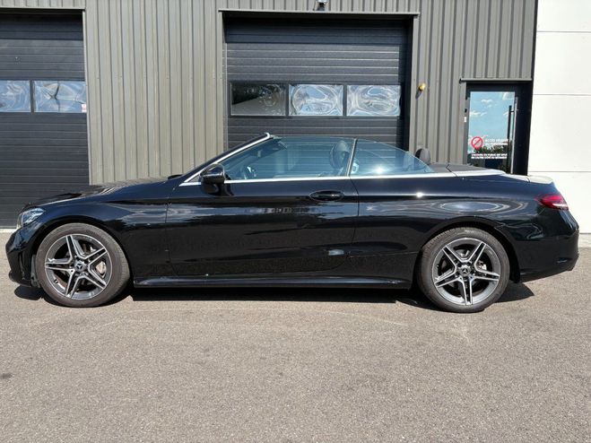 Mercedes Classe C cabriolet 220 d 9g-tronic amg line avec  NOIR de 2023