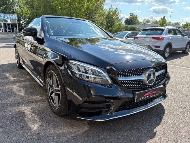 Mercedes Classe C cabriolet 220 d 9g-tronic amg line avec  NOIR de 2023