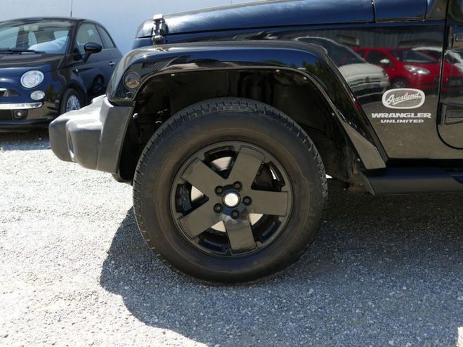 Jeep Wrangler 2.8 CRD 177 Ch GK UNLIMITED OVERLAND BVA Noir de 2010