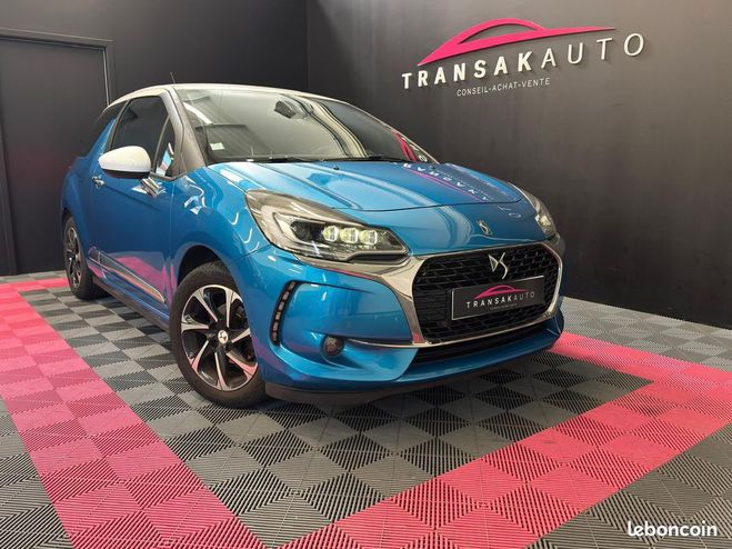 Citroen DS 3 1.6 HDi 100ch BVM5 So Chic PREMIRE MA Bleu de 2016