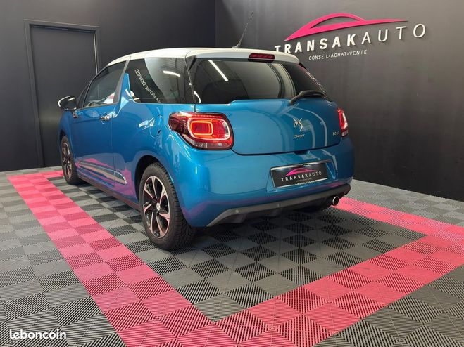 Citroen DS 3 1.6 HDi 100ch BVM5 So Chic PREMIRE MA Bleu de 2016