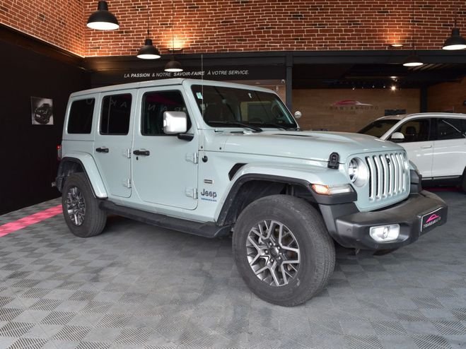 Jeep Wrangler Unlimited 4xe 2.0 l T 380 ch PHEV 4x4 BV Gris Earl Grey de 2023