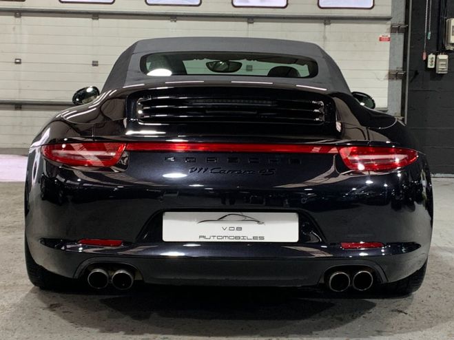 Porsche 911 991 CARRERA 4S CABRIOLET PSE/CHRONO/FRAN NOIR BASALTE de 2013